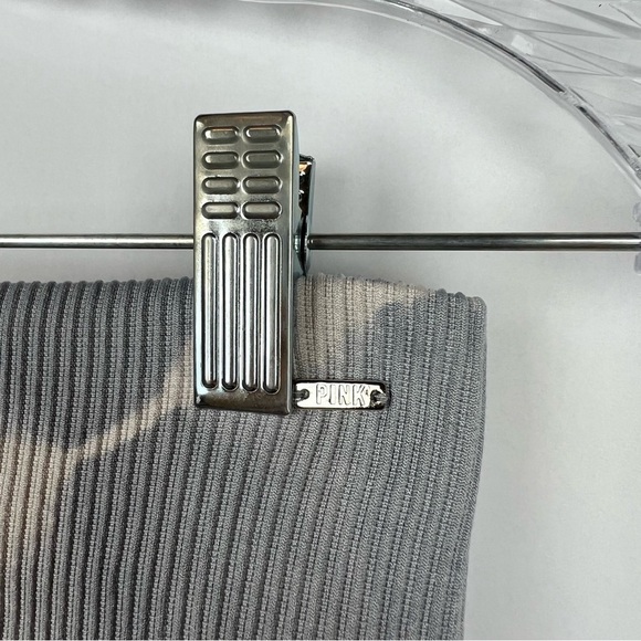 Victoria Secret Pink active women’s bike shorts size M seamless tie dye blue - Picture 7 of 9